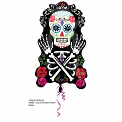 Day of the Dead Foil Balloon