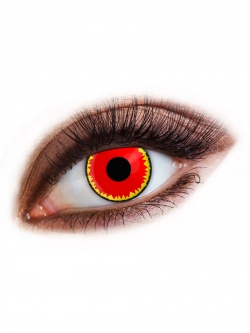 Red Contact Lens