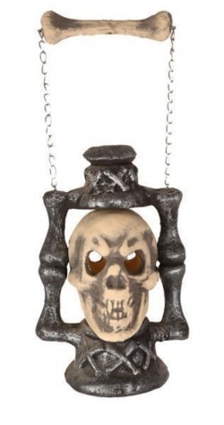 LED Skull Lantern