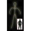 Woman Black Light Morphsuits