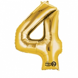 4 Gold Foil Balloon