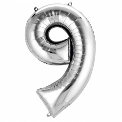 9 Silver Foil Balloon