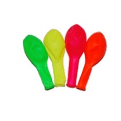 Balónek neonový (růžová, oranžová, žlutá, zelená)