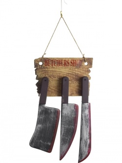 Butchers Knife Combination Wall Set